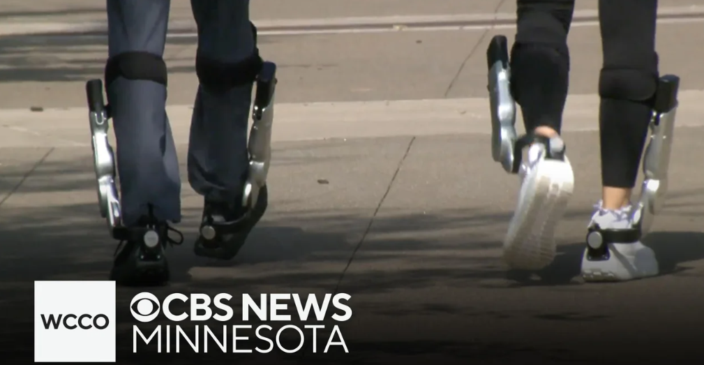 MIT-developed exoskeleton shoes learn your stride and push off your heel with each step